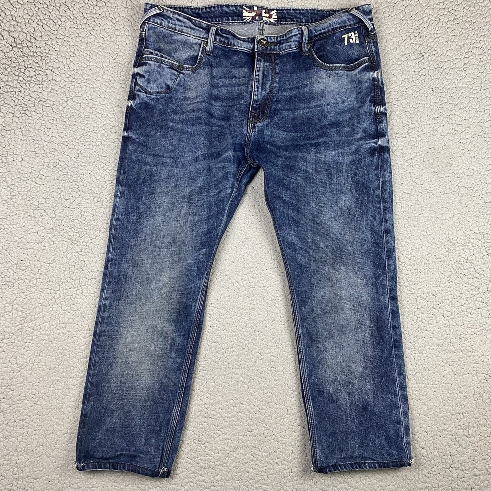 Pepe Thor Jeans Acid Wash Skater Hip Hop size 38x26 (altered) 73 Denim Vintage